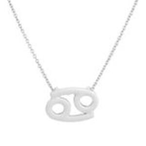 Astrology Necklace Cancer Silver Tone Constellation Necklace Gift Simple